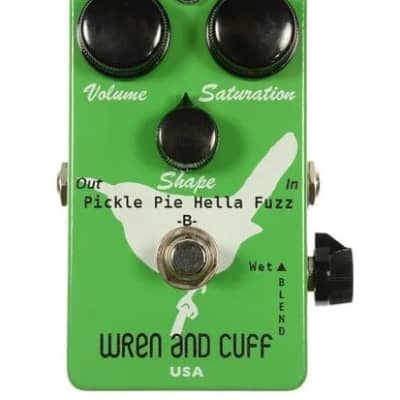 Reverb.com listing, price, conditions, and images for wren-and-cuff-the-pickle-pie-hella-fuzz
