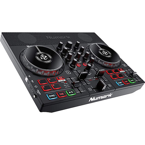 Numark Party Mix II DJ Controller with Built-In Light Show and Speakers image 1