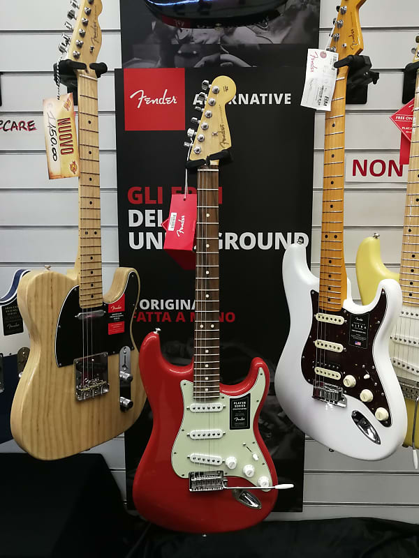 Fender Stratocaster Player 2019 Fiesta Red Ltd | Reverb Canada