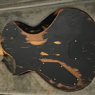 ESP Custom Shop Distressed Black Warbird Will Adler Lamb of God Signature  inklusive original ESP Koffer und Zertifikat image 7