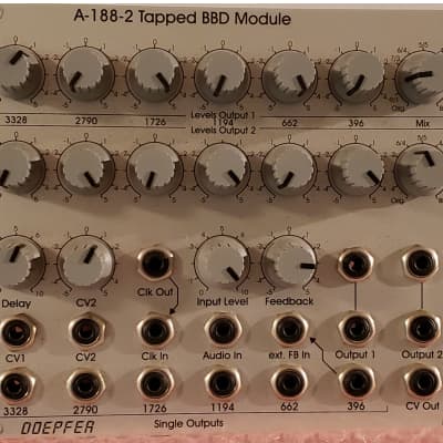 Doepfer A-188-2 Tapped BBD Module | Reverb
