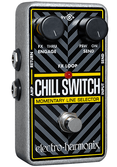 EHX Electro-Harmonix Chillswitch Momentary Line Selector Guitar Effects Pedal image 1