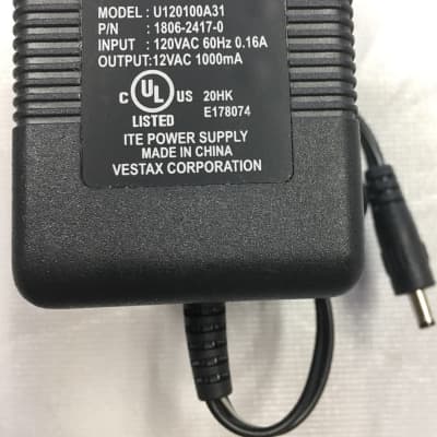 Generic replacement for Vestax AC-12A Power Adapter for many mixers etc image 4