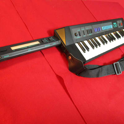 Yamaha KX5 Vintage Keytar MIDI Remote Controller BLACK Tested w/strap #11 image 1