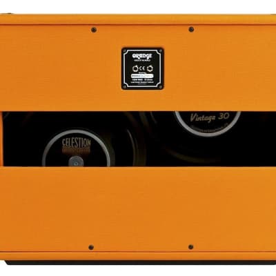 Orange PPC212-OB Guitar Speaker Cabinet (120 Watts, 2x12"), Orange image 4