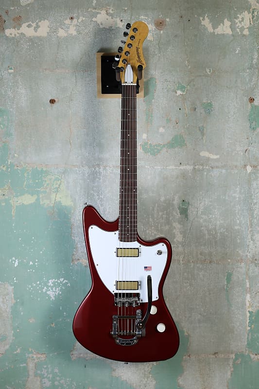 Mint Harmony Silhouette Bigsby with Rosewood Fretboard 2023 - Present - Burgundy image 1
