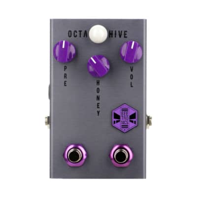 Mint Beetronics OctaHive Dual-Footswitch High Octave Fuzz, Gray Series 01 (Limited Edition) for sale