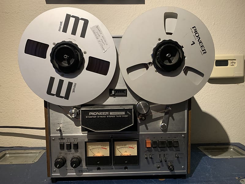 Vintage 1970's Pioneer RT-1011L ~ 3 Motor 3 Head Stereo Tape Deck