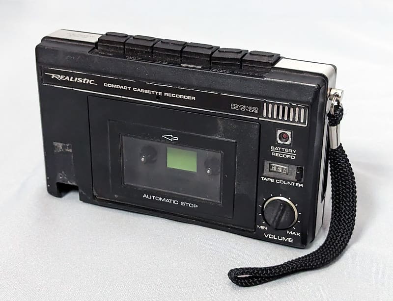 Realistic Vintage good Cassette Player