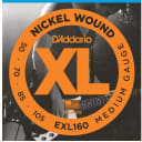D'Addario EXL160 Nickel Wound Long Scale Bass Guitar Strings, Medium Gauge