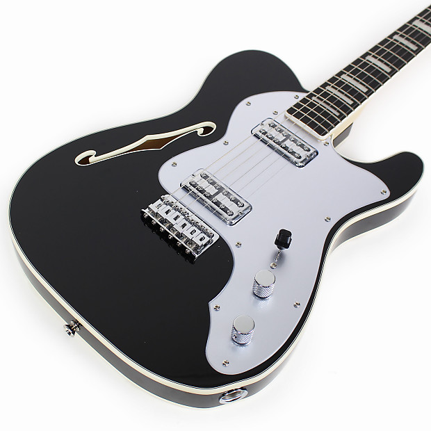 ギター Fender Telecaster Thinline Deluxe Fender Deluxe Telecaster Thinline - 3-Color Sunburst with