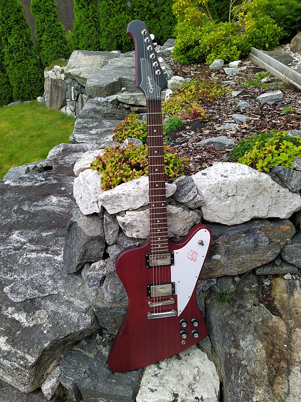 Epiphone Firebird Studio 2009 Worn Cherry