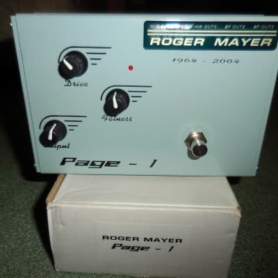 Roger Mayer Page-1 fuzz with box . . . I do NOT like this