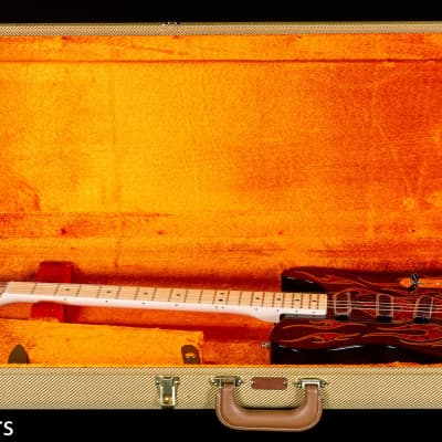 Fender James Burton Telecaster, Maple Fingerboard, Red Paisley Flames (404) image 7