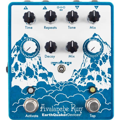 EarthQuaker Avalanche Run V2 Reverb Delay Pedal for sale
