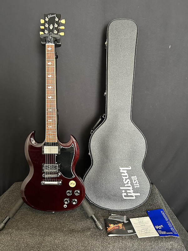 Gibson SG Angus Young Signature Series Thunderstruck  2013 Electric Guitar - Aged Cherry RARE image 1