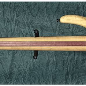 Roscoe Century 3005 J 34" scale Jazz Bass Guitar + custom upgrades extras Purpleheart Maple Ash image 23