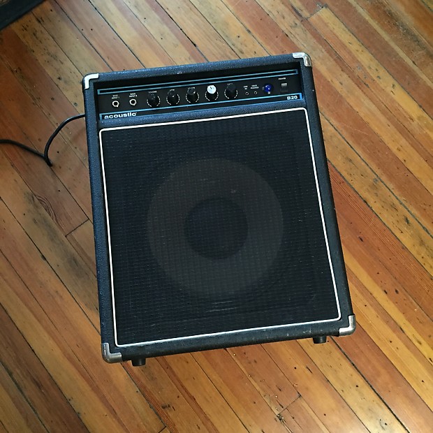 Acoustic B20 Bass Amplifier Reverb