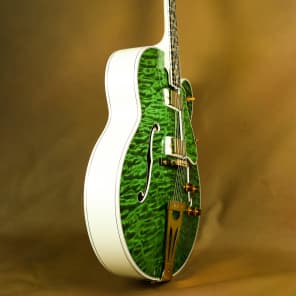 Gibson Super 400 Ultra Tree of Life Custom Quilted Maple CES image 5