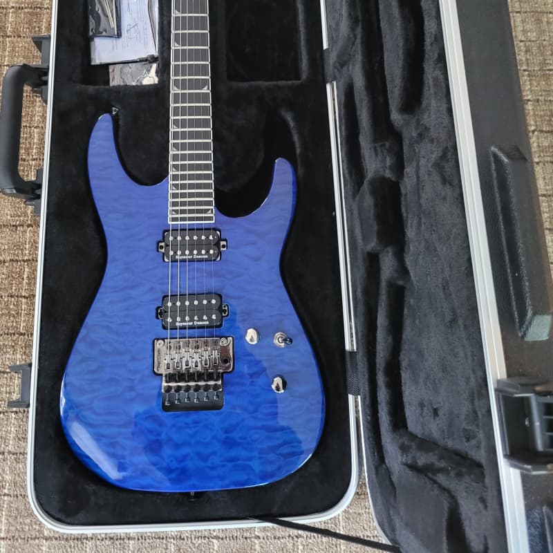 Jackson Pro Soloist SL2Q MAH Winterstorm | Reverb