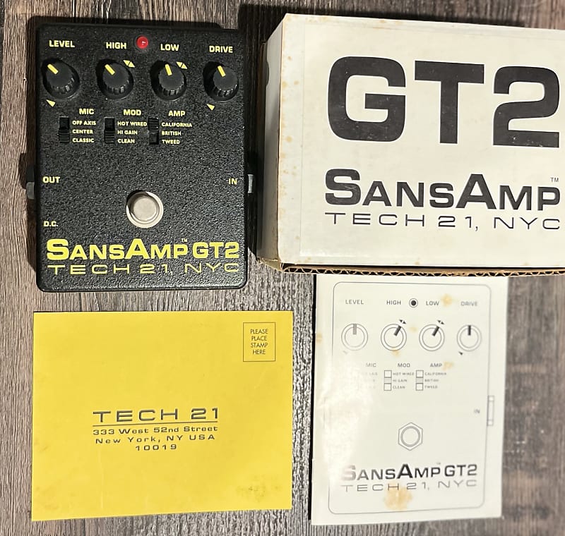 Tech 21 SansAmp GT2