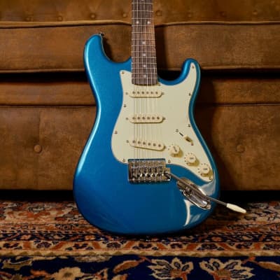 SX Guitars  SST 62 3/4 Size ( Child Guitar / Traveler)  2023  Lake Placid Blue image 1