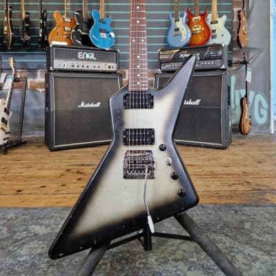 Greco MTX-85 Explorer Refinished Relic SilverBurst 1984