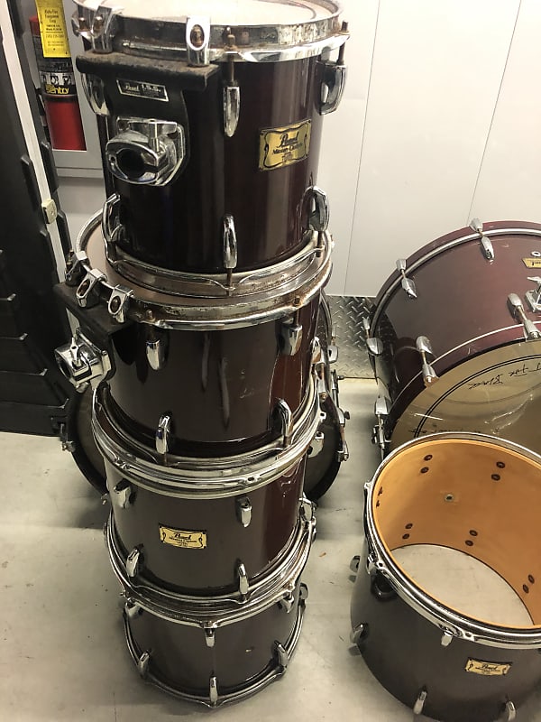 PEARL MASTERS CUSTOM MAPLE SHELL 10” Pearl Masters Custom Drum Set - 22, 10, 12, 14, 16 – The