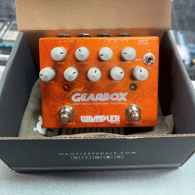 Reverb.com listing, price, conditions, and images for wampler-gearbox-andy-wood-signature-overdrive