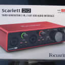 Focusrite Scarlett 2i2 USB Interface Third Generation, New Open Box