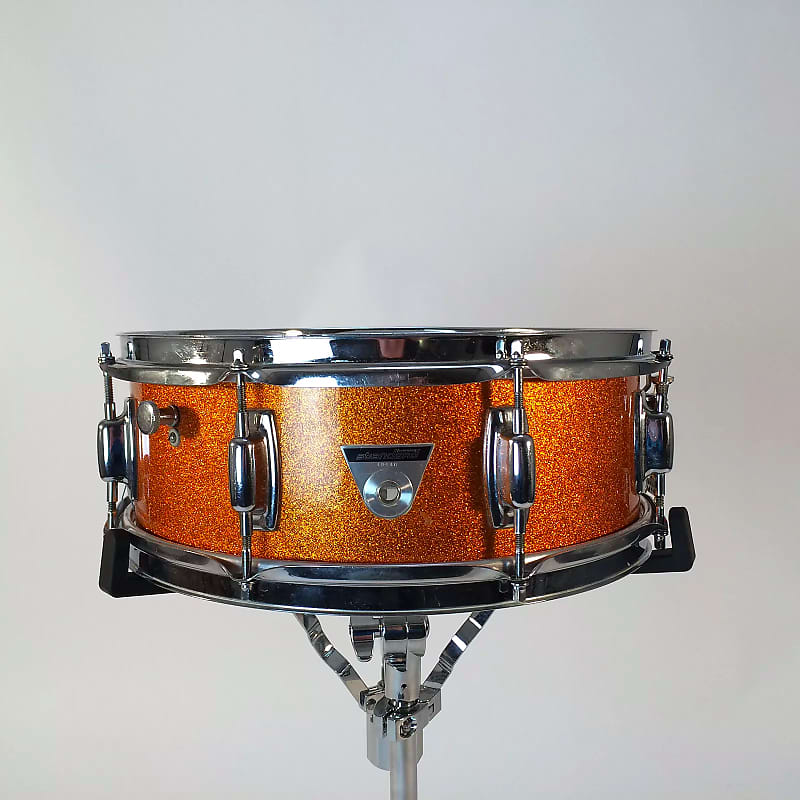 Ludwig S-100 Standard Series 5x14" 8-Lug Wood Snare Drum 1969 - 1974 image 4