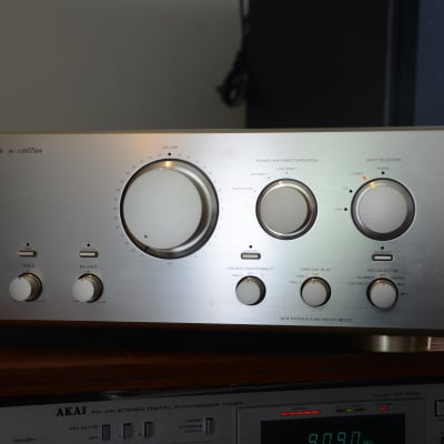 Sansui au-alpha 607mr 1997 silver/champagne | Reverb