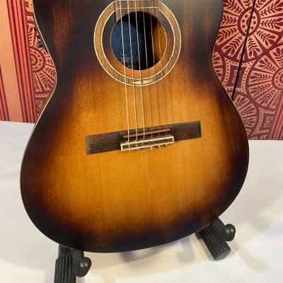Ortega DSSUITE-C/E Distressed Acoustic/Electric Classical Guitar for sale
