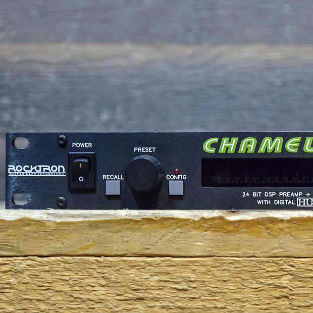 Rocktron Chameleon 24 Bit DSP Preamp + Effects Guitar Multi-Effects Rack  #07162