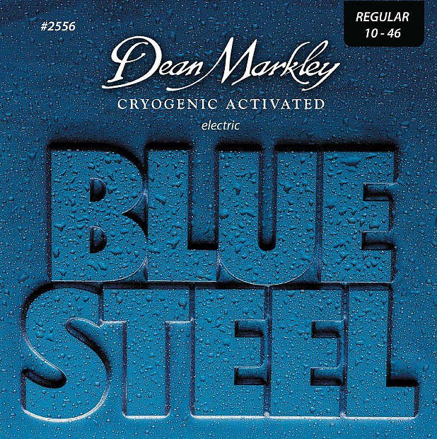 Dean Markley 2556 Blue Steel Electric Guitar Strings - Regular (10-46) image 1