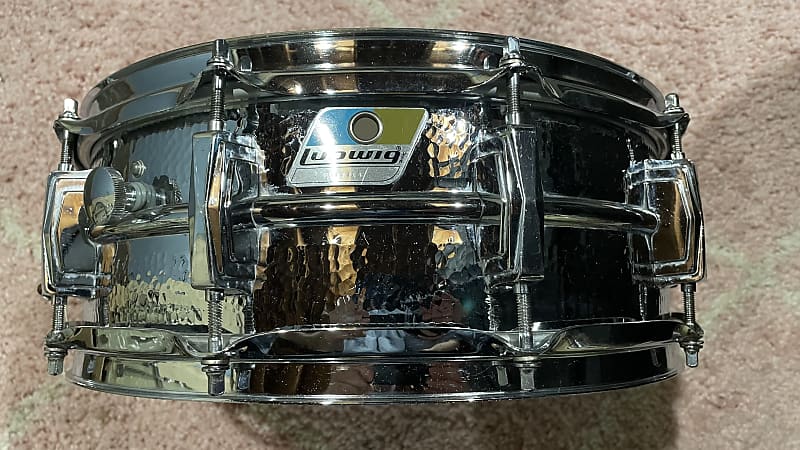 Ludwig Supraphonic Snare Drum Lm400k 70s 80s - Hammered 