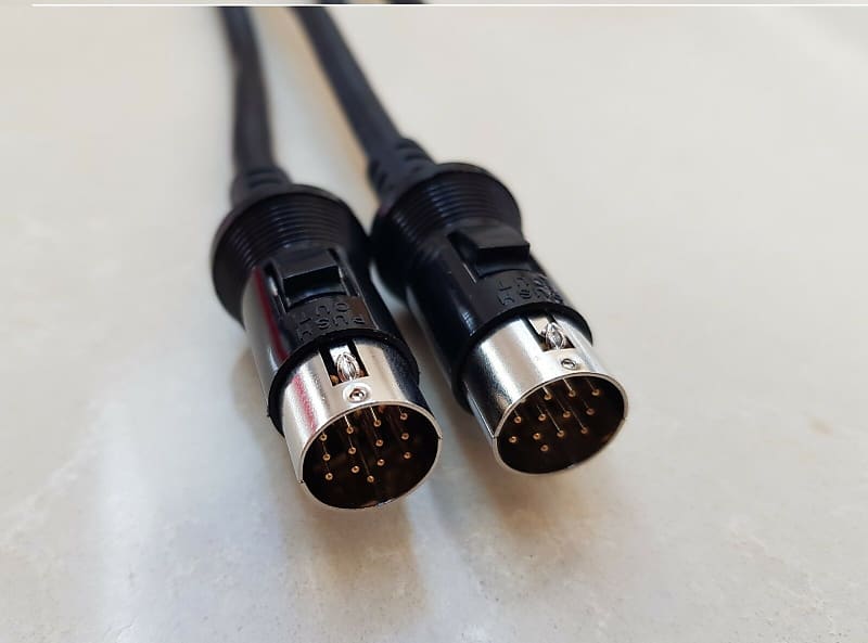 Roland Vga 3 Amp Gk Cable 13 Pin Din Midi 6 Ft 2 M 2 Meter Gkc5 Version