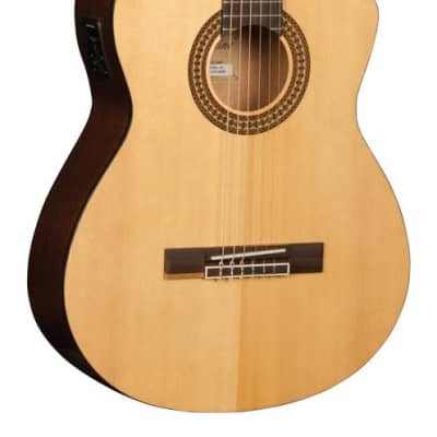 Jasmine JC25CE Cutaway Classical Acoustic Electric Guitar image 4