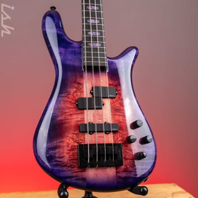 Spector USA NS-2 4-String Bass Black Cherry Purple Reverse Burst for sale