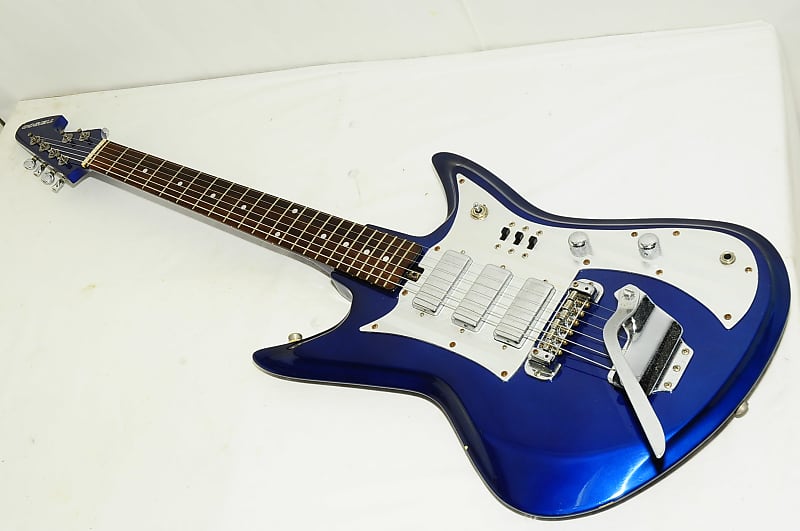 Teisco K-56 Metallic Blue Electric Guitar Ref No 3647 | Reverb