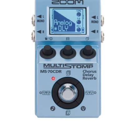 Zoom MS-70CDR Multistomp Chorus/Delay/Reverb Pedal image 2