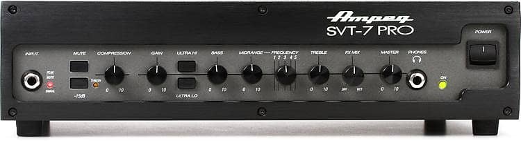 Ampeg SVT-7 PRO 1000-Watt Bass Amp Head | Reverb