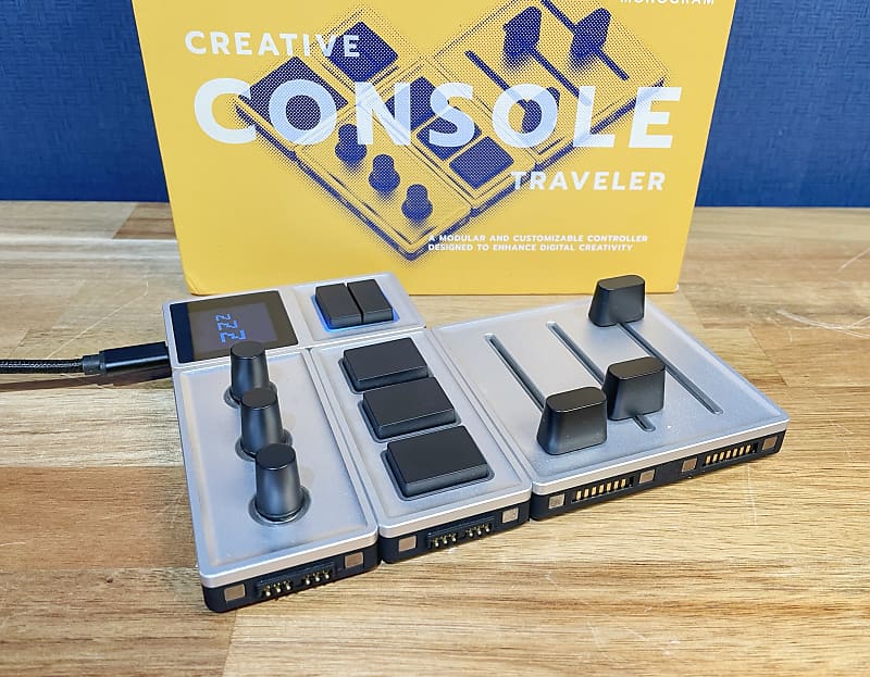 Excellent] Monogram Creative Console Traveler | Reverb