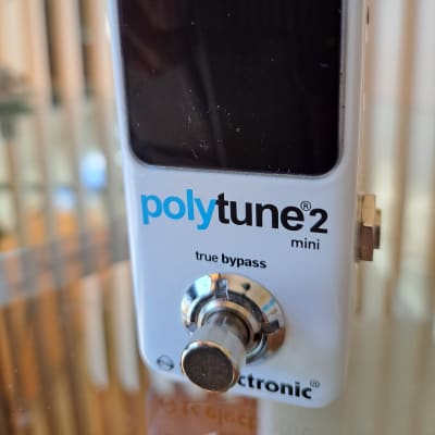 TC Electronic Poly tune 2 mini 2013 - White for sale