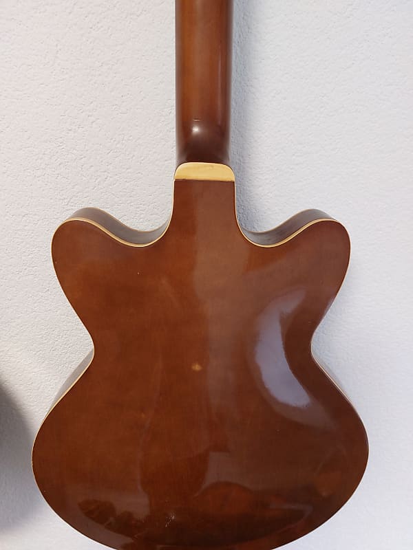 Gaban es335 ウォルナット Gaban ES-335 Lawsuit Era Copy 1970's Mocha Brown | Reverb