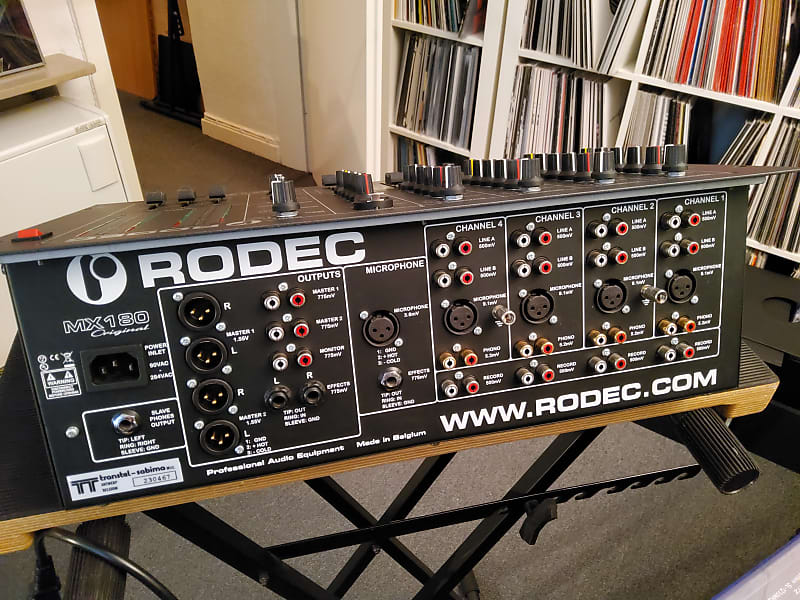 RODEC MX 180 ORIGINAL vintage DJ mixing desk with completely | Reverb