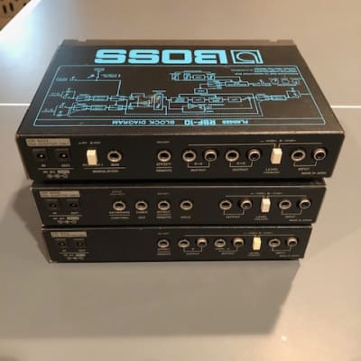 Boss RBF-10, RPS-10, RCE-10 Micro Rack Effects Package 80s image 2