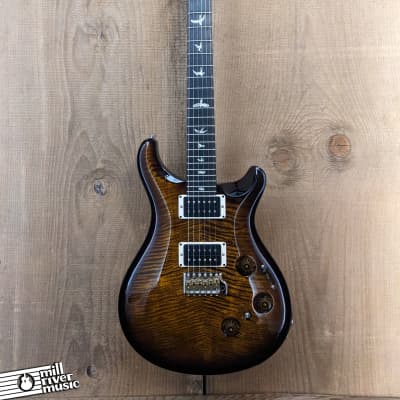 Paul Reed Smith PRS Core Custom 24 Piezo 10 Top Electric Guitar Black Gold Burst w/HSC image 2