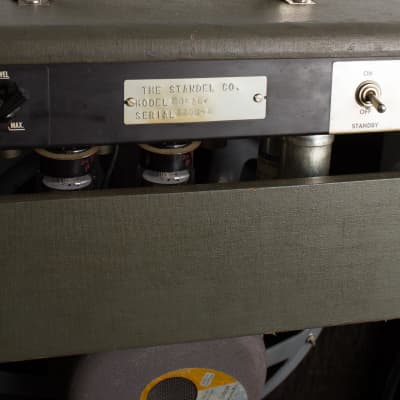 Standel  Custom Model 80 L-15-V Tube Amplifier (1960), ser. #1199-2. image 13