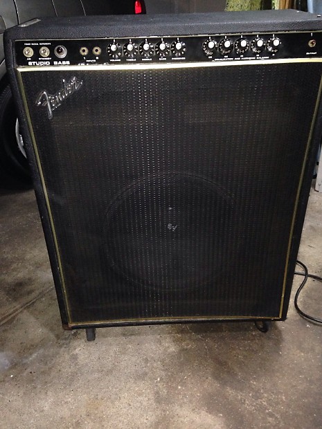 Fender studio store bass amp
